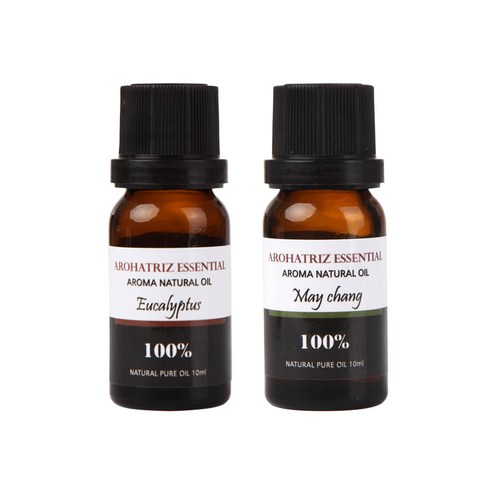 아로하트리즈 다용도오일, 유칼립 투스 10ml,  메이청 10ml, 1개