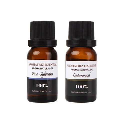 아로하트리즈 다용도오일, 파인 10ml,  시더우드 10ml, 1개, 10ml
