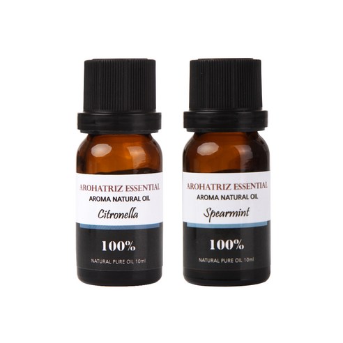 아로하트리즈 다용도오일, 시트로 렐라 10ml,  스피아민트 10ml, 1개