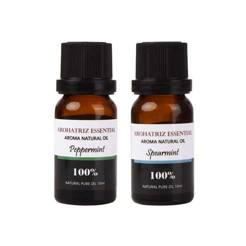 아로하트리즈 다용도오일, 페퍼민트 10ml,  스피아민트 10ml, 1개