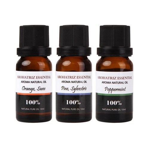 아로하트리즈 다용도오일, 스윗 오렌지 10ml,  파인 10ml,  페퍼민트 10ml, 1개