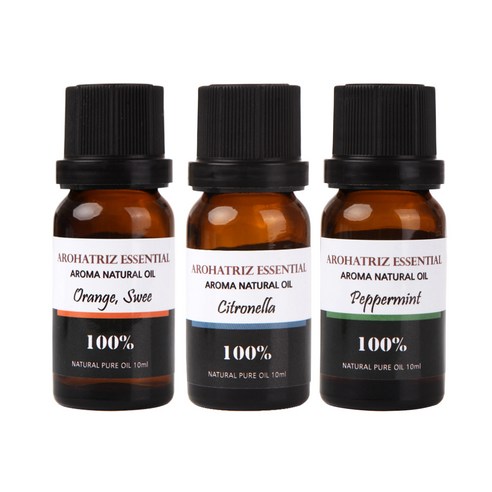 아로하트리즈 다용도오일, 스윗 오렌지 10ml,  시트로 렐라 10ml,  페퍼민트 10ml, 1개