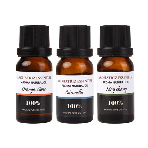 아로하트리즈 다용도오일, 스윗 오렌지 10ml,  시트로 렐라 10ml,  메이청 10ml, 1개