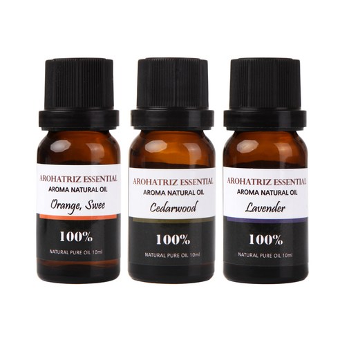 아로하트리즈 다용도오일, 스윗 오렌지 10ml,  시더우드 10ml,  라벤다 프렌치 10ml, 1개