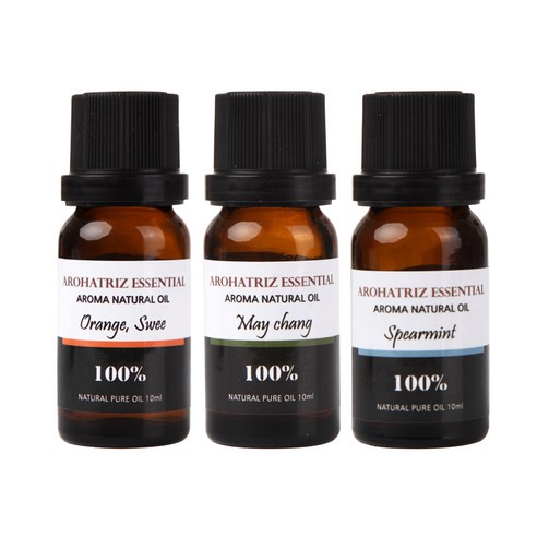 아로하트리즈 다용도오일, 스윗 오렌지 10ml,  메이청 10ml,  스피아민트 10ml, 1개