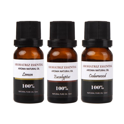 아로하트리즈 다용도오일, 레몬 10ml,  유칼립 투스 10ml,  시더우드 10ml, 1개