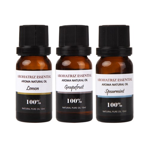 아로하트리즈 다용도오일, 레몬 10ml,  그레이프 프룻 10ml,  스피아민트 10ml, 1개