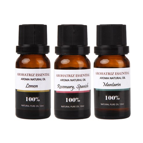 아로하트리즈 다용도오일, 레몬 10ml,  로즈마리 10ml,  만다린 10ml, 1개