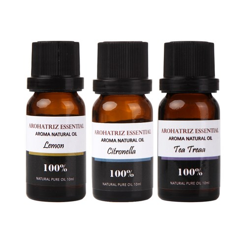 아로하트리즈 다용도오일, 레몬 10ml,  시트로 렐라 10ml,  티트리 10ml, 1개