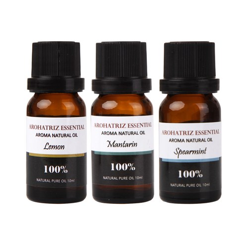 아로하트리즈 다용도오일, 레몬 10ml,  만다린 10ml,  스피아민트 10ml, 1개