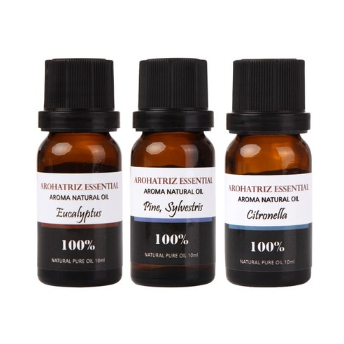 아로하트리즈 다용도오일, 유칼립 투스 10ml,  파인 10ml,  시트로 렐라 10ml, 1개