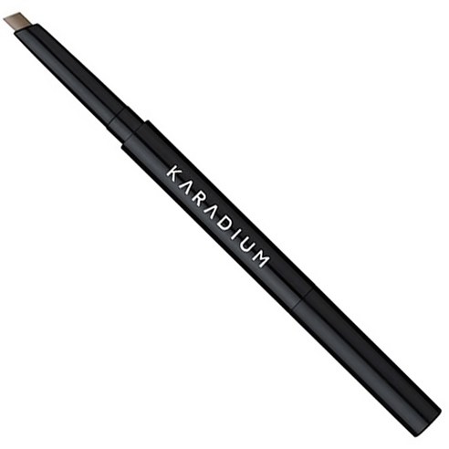 카라디움 플랫 아이브로우 오토펜슬 0.3 g, 4호 그레이브라운, 2개