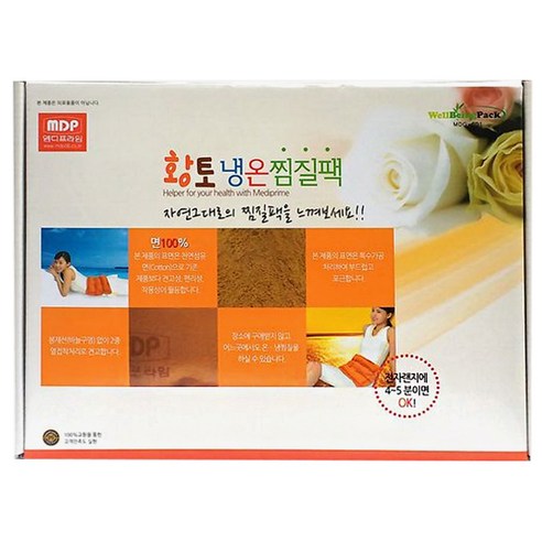 엠디프라임 황토 냉온 찜질팩, 1개