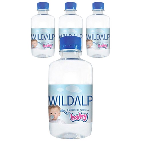 와일드알프 베이비 워터 250ml, 물, 4개