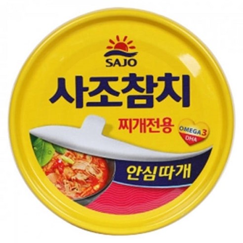 사조 안심 찌개전용참치, 100g, 1개