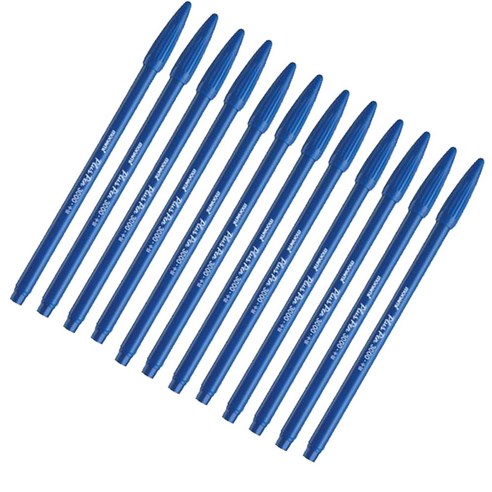 모나미 플러스펜3000 DZ 0.4mm, 청색, 2개