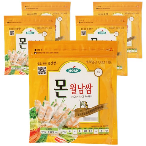 MORN 월남쌈 원형, 100g, 5개