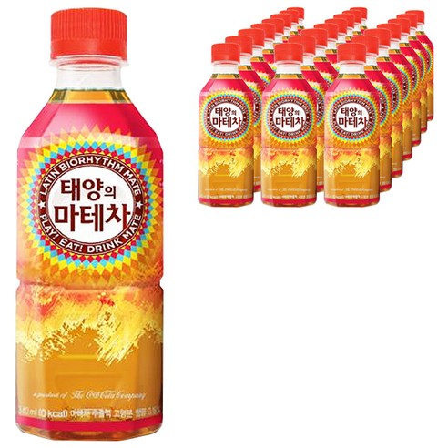 코카콜라 태양의 마테차, 340ml, 20개