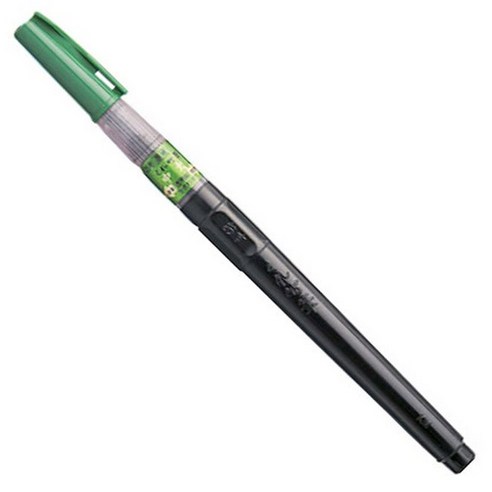 쿠레타케 붓펜 25호 DK150-25B 중간 굵기와 함께 편리한 사용이 가능한 붓펜