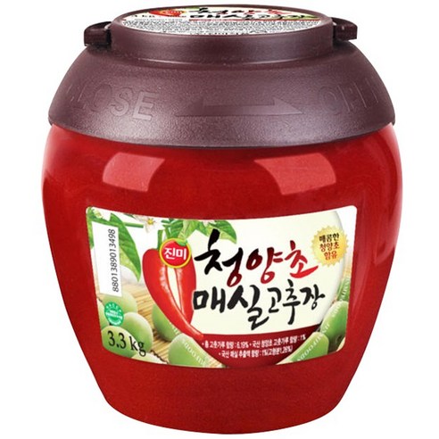 진미 청양초 매실 고추장, 3.3kg, 1개