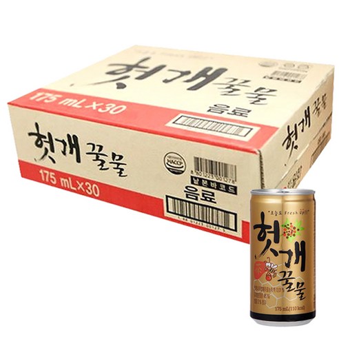 일화 헛개 꿀물, 175ml, 30개
