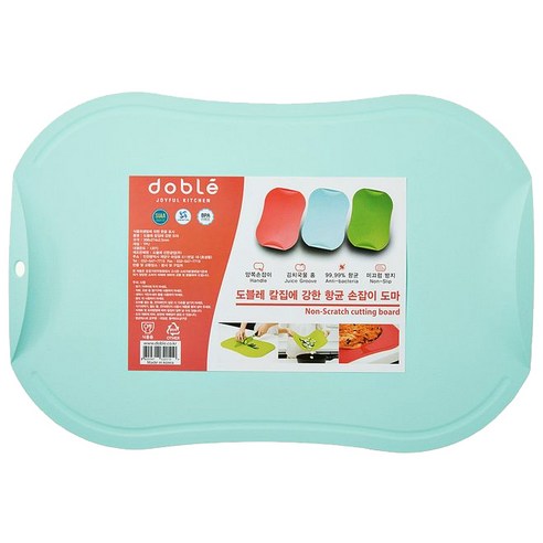 도블레 칼집이 나지 않는 도마, 민트, 1개