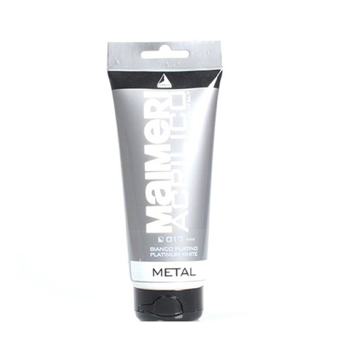 마이메리 아크릴리코 200ml 낱색 아크릴물감, 017 AM PLATINUM WHITE, 1개