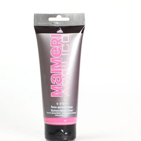 마이메리 아크릴리코 200ml 낱색 아크릴물감, 212 AM QUINACRIDONE ROSE, 1개