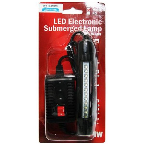 아마존 아쿠아 LED 수중등 화이트 1W, 1개