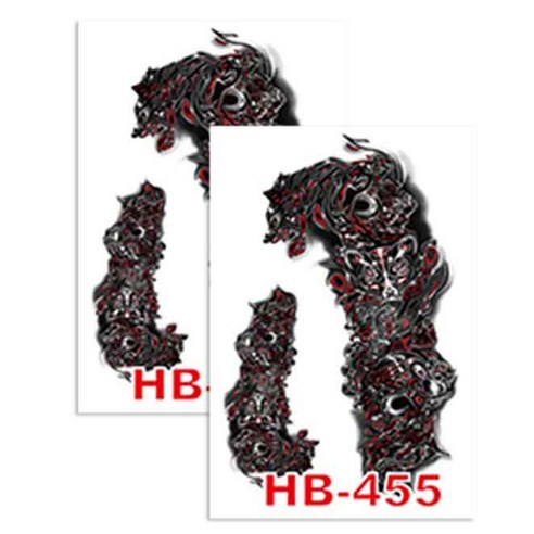 허니걸 타투 타투스티커 2개, HB-455