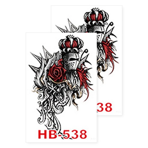 허니걸 타투스티커, HB-538, 2개