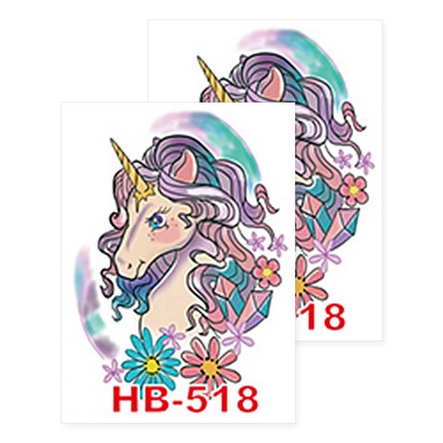 허니걸 타투스티커, HB-518, 2개