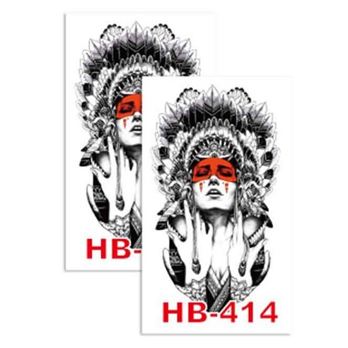허니걸 타투 타투스티커2개, 2개, HB-414