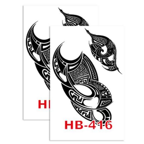 허니걸 타투 타투스티커2개, 2개, HB-416