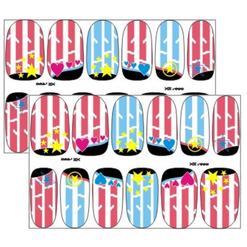 허니걸 네일패치, 2개, XH-460