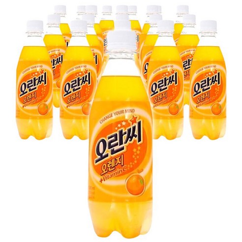 동아오츠카 오란씨 오렌지향 탄산음료 500ml, 20개