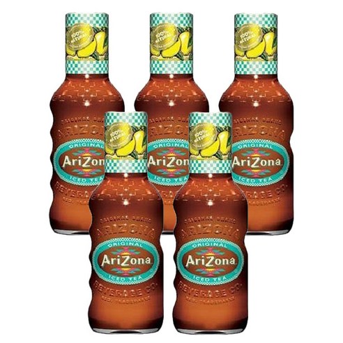 아리조나 액상차 레몬, 473ml, 5개