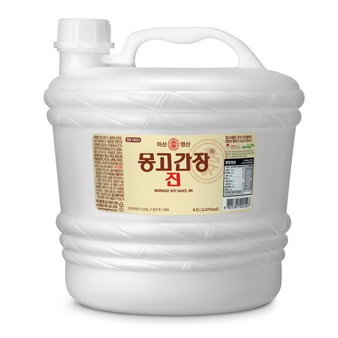 몽고간장 진, 4.5L, 1개