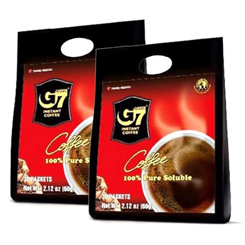 G7 블랙커피, 30개입, 2개