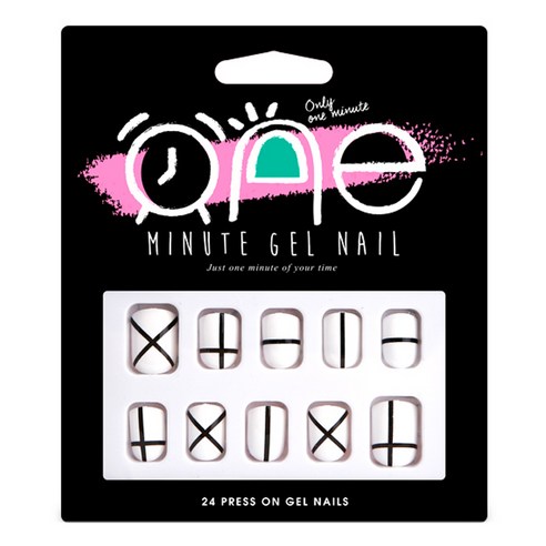 원미닛네일 젤네일팁, OG014, 1개