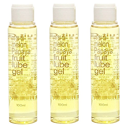 고려티엠 과일 마사지 젤 메론파파야 향, 100ml, 3개