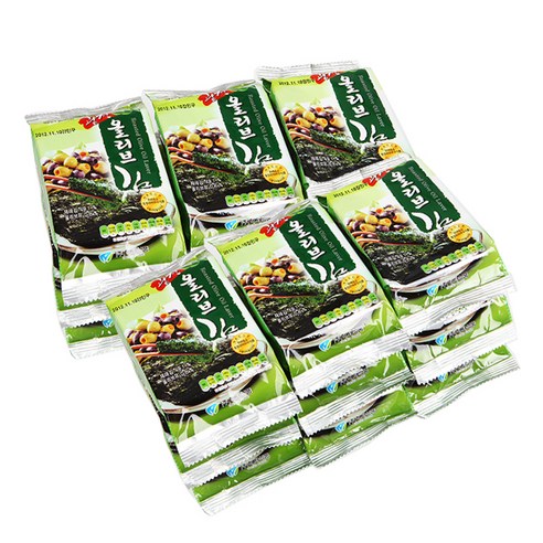 광천해저김 올리브 도시락김, 4g, 18개입