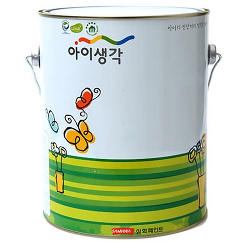 아이생각 수성 무광 페인트 4L, 아쿠아