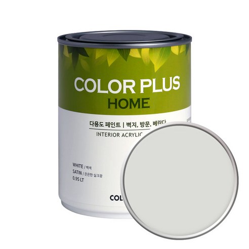 노루페인트 컬러플러스 홈 페인트 1L, 레인데이, 1개