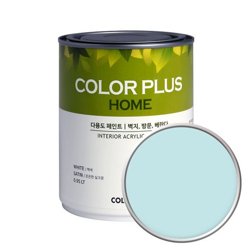 노루페인트 컬러플러스 홈 페인트 1L, 아조르