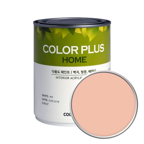 노루페인트 컬러플러스 홈 페인트 1L, 샴페인