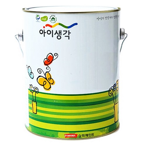 아이생각 수성페인트 무광 3.96L, 딸기우유, 1개