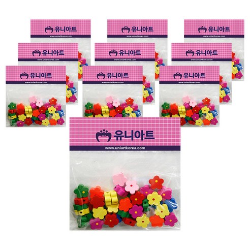 유니아트 2000 모양비즈, 36번, 10개입