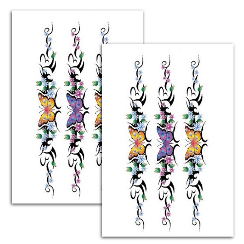 허니걸 타투 스티커 2개, M-017