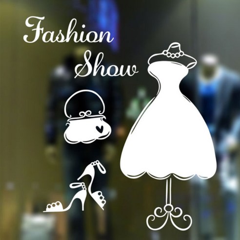 블럭마트 point wallpapaer, FASHION SHOW WHITE, 1개